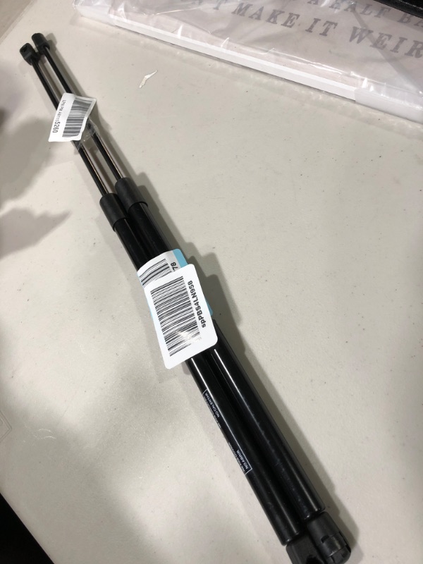 Photo 2 of A-Preimum Rear Window Glass Lift Supports Shock Struts Replacement for Jeep Wrangler TJ 1997-2006 with Hardtop 2-PC Set Rear window for Wrangler 1997-2006