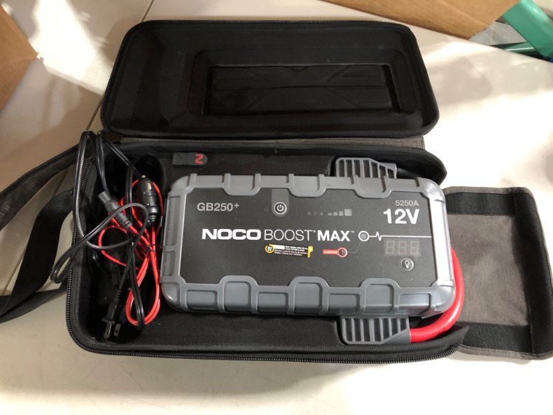 Photo 3 of NOCO Boost Max GB250 5250 Amp 12-Volt UltraSafe Portable Lithium Jump Starter Box