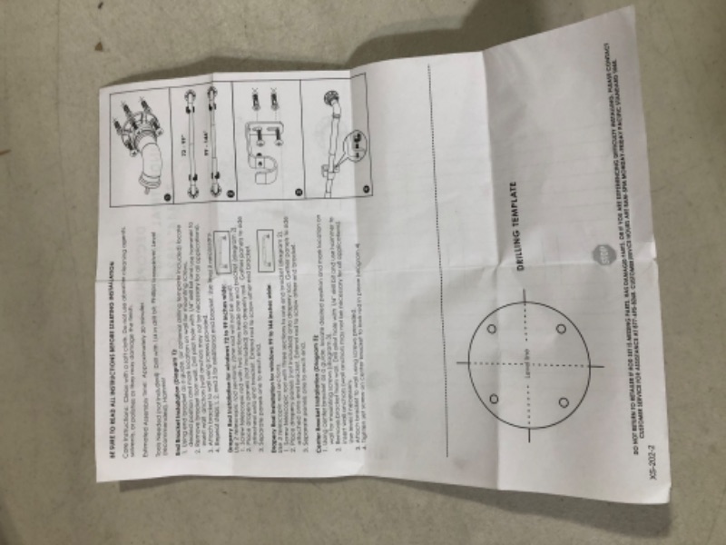 Photo 3 of [USED] Decopolitan Industrial Wrap Around Curtain Rod Set, 72-144"