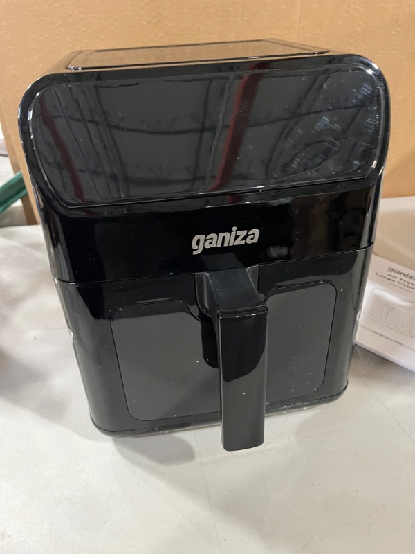 Photo 1 of Air Fryers Oven, GANIZA 6 Quart Air Fryer- Black