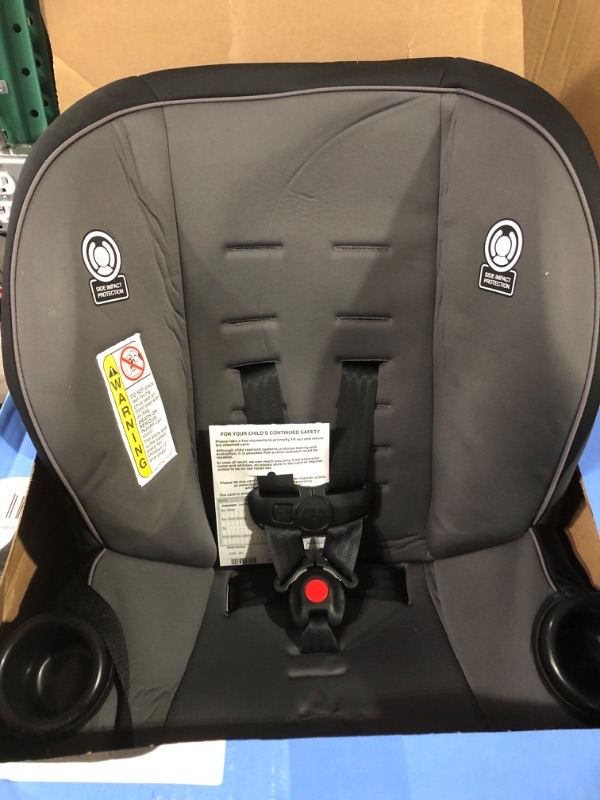 Photo 2 of Cosco Onlook 2-in-1 Convertible Car Seat, Rear-Facing 5-40 pounds and Forward-Facing 22-40 pounds and up to 43 inches, Black Arrows