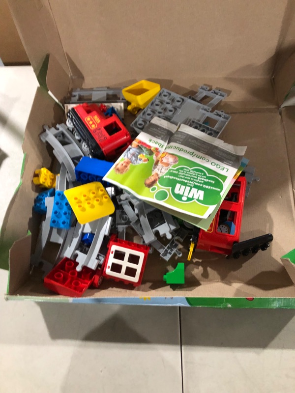 Photo 2 of **SEE NOTES**
LEGO DUPLO Town Steam Train (59 Pieces)