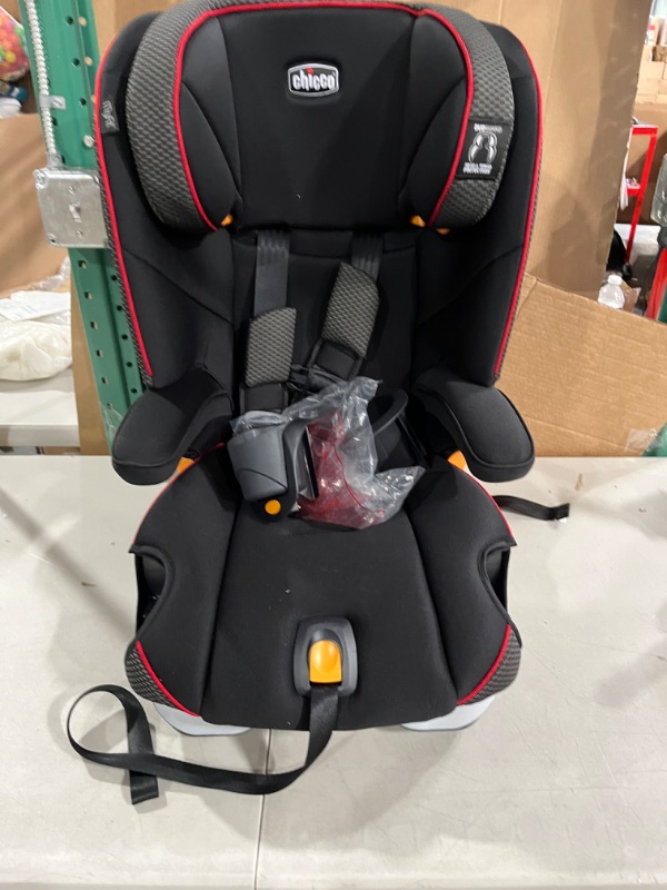 Photo 3 of Chicco MyFit Harness + Booster Car Seat- Atmosphere/Black