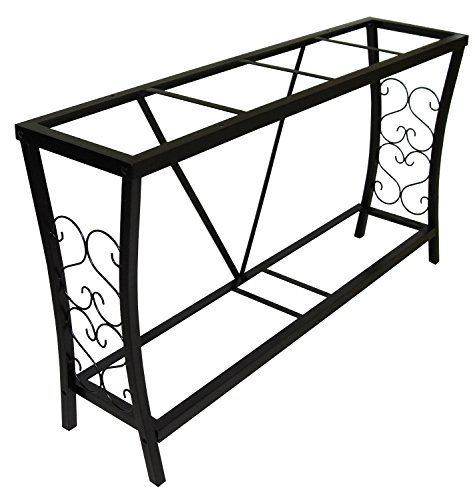 Photo 1 of Aquatic Fundamentals Metal Aquarium Stand (55 Gallon, Black) 