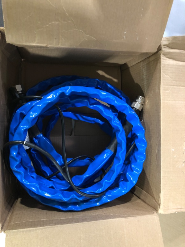 Photo 2 of Camco Heated Drinking Water Hose, - 20° F, 25-Foot, 5/8-Inch ID 25' Cold Weather (Freeze Protection to - 20?F) 