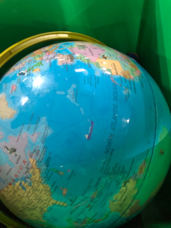 Photo 1 of Educational Insights® GeoSafari® Talking Globe®, 18" x 12", Blue/White