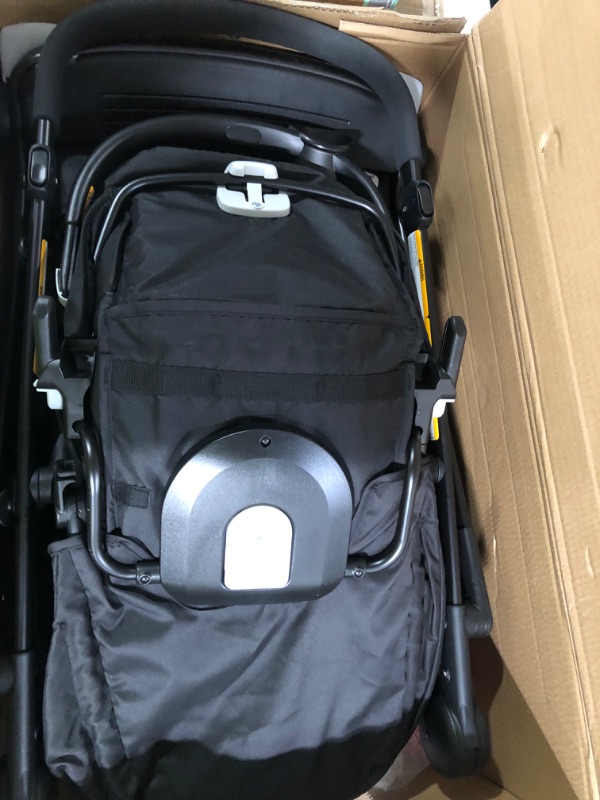 Photo 4 of Graco Ready2Grow LX 2.0 Double Stroller Features Bench Seat and Standing Platform Options, Gotham "w/ Added Body Support Cushion" Gotham