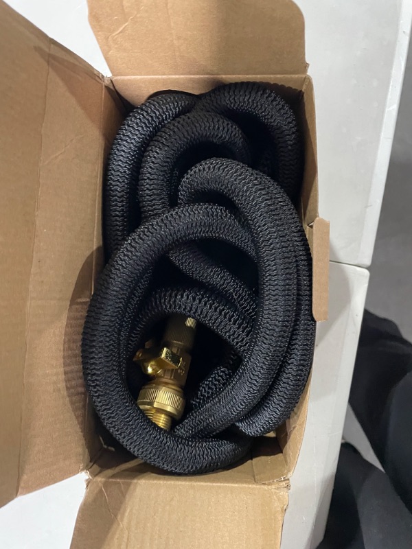 Photo 3 of **SEE NOTES** Joeys Garden Expandable Garden Hose Lightweight Anti-Kink Flexible Garden Hoses, (50 FT, Black)