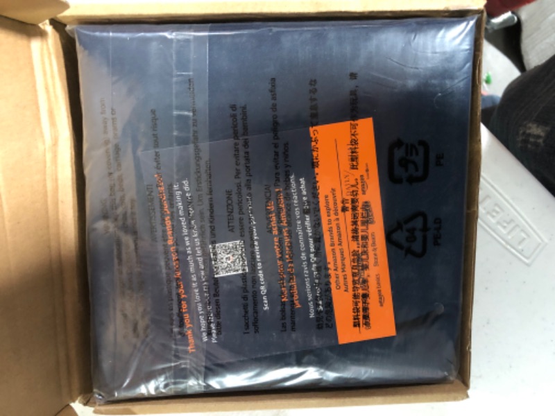 Photo 1 of Amazon Basics Lightweight Super Soft Easy Care Microfiber Pillowcases - 2-Pack - King, Navy Blue King Pillowcases Navy Blue