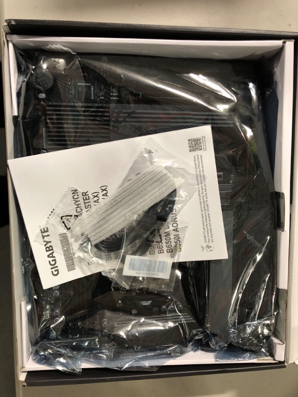 Photo 1 of B650M AORUS Elite AX gaming motherboard