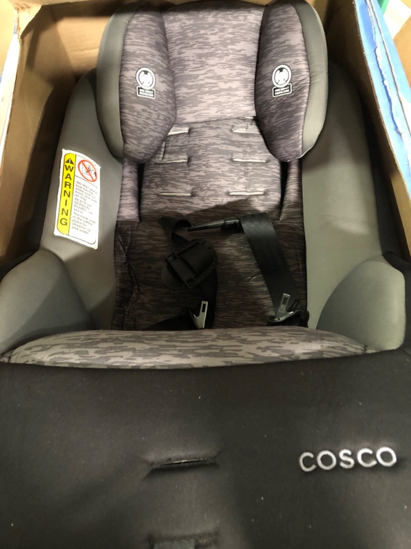 Photo 2 of Cosco Mighty Fit 65 DX Convertible Car Seat (Heather Onyx Gray)