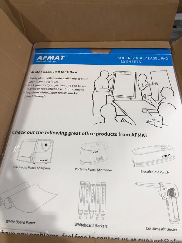 Photo 2 of Sticky Easel Pads, Upgraded Flip Chart Paper.