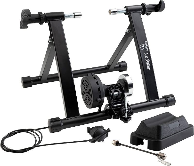 Photo 1 of Bike Lane Pro Trainer Bicycle Indoor Trainer Exercise Ride All Year , Black, 15.75" x 18.5" x 21.5"