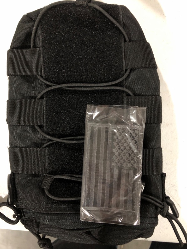 Photo 2 of AMYIPO Water Bottle Pouch Molle Tactical Holder Storage Bag for 32oz Carrier Black