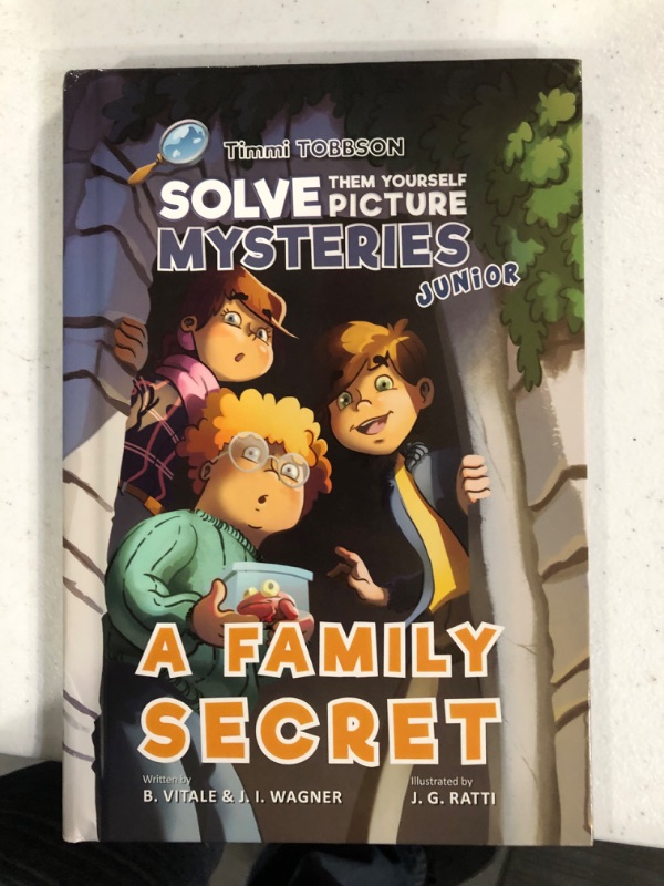 Photo 2 of A Family Secret: A Timmi Tobbson Junior (6-8) Children's Detective Adventure Book (Solve-Them-Yourself Mysteries Book for Boys and Girls age 6-8) (cover may vary)