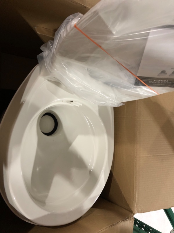 Photo 2 of Dometic 300 Series Standard Height Toilet, White Standard Height White(FOR RV'S)