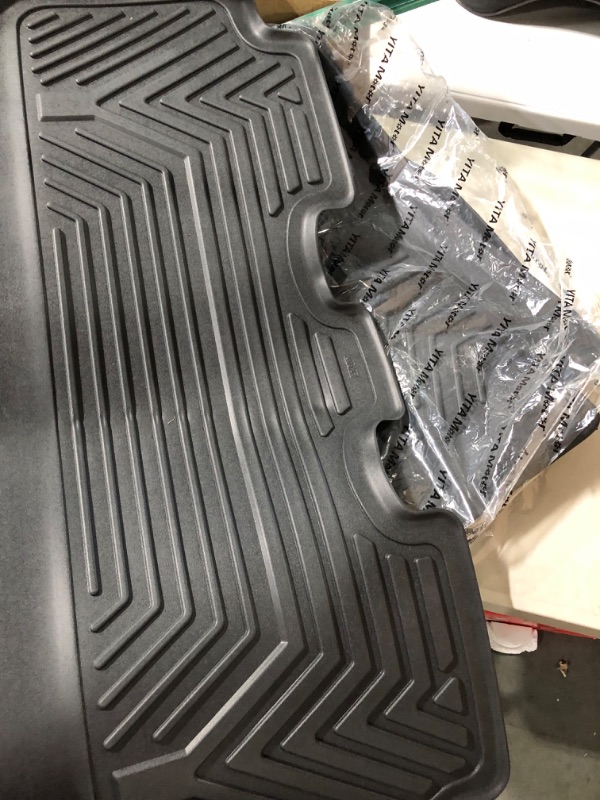 Photo 2 of YITAMOTOR Floor Mats & Cargo Mats Fits for 2020-2022 Tesla Model Y, Custom Fit Floor Liners 1st & 2nd & Trunk Mats All Weather Protection Car Mats Set