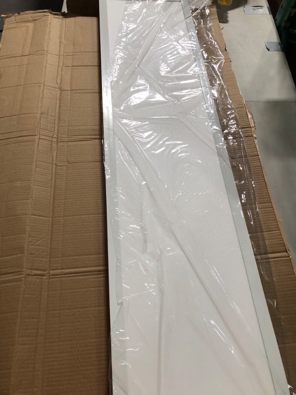 Photo 1 of 1x4FT LED Flat Panel Troffer Light, 24W/30W/40W 4980LM Dimmable, 5CCT 3000K/3800K/4500K/5200K/6000K, Edge-Lit Ceiling Light Fixture for Kitchen, Built-in Driver Surface Mount, 1-Pack
