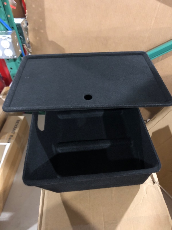 Photo 2 of Basenor Tesla Model Y Under Seat Storage Box Organizer Hidden Tray 2020-23