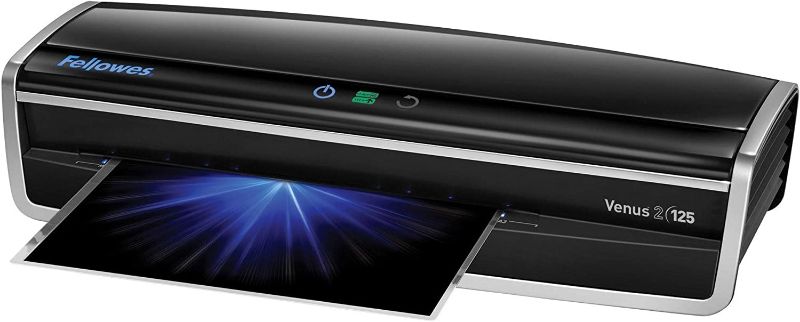 Photo 1 of Fellowes Laminator Venus 2 125, Rapid 30-60 Second Warm-up Laminating Machine.