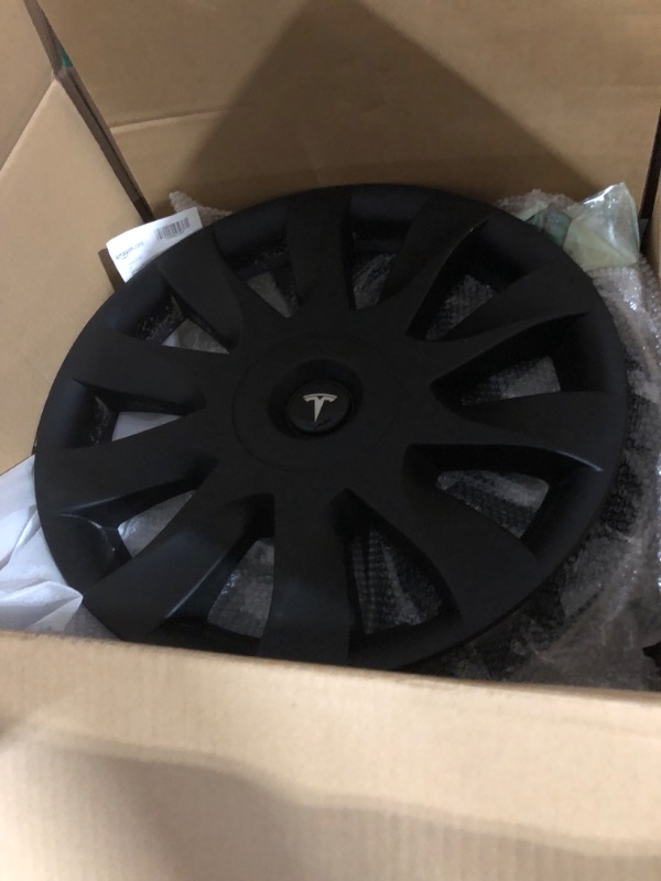 Photo 3 of Tesla Model 3 Wheel 18-Inch Hub Cap Replacement  Set of 2