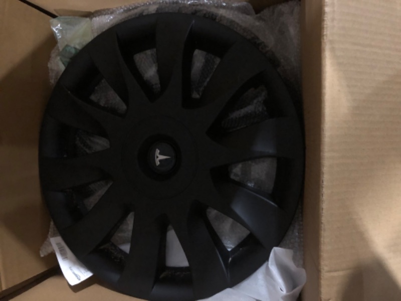 Photo 2 of Tesla Model 3 Wheel 18-Inch Hub Cap Replacement  Set of 2