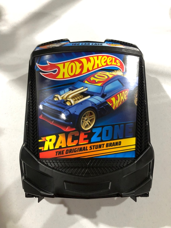 Photo 3 of Hot Wheels 100-Car, Rolling Storage Case with Retractable Handle,100 Car