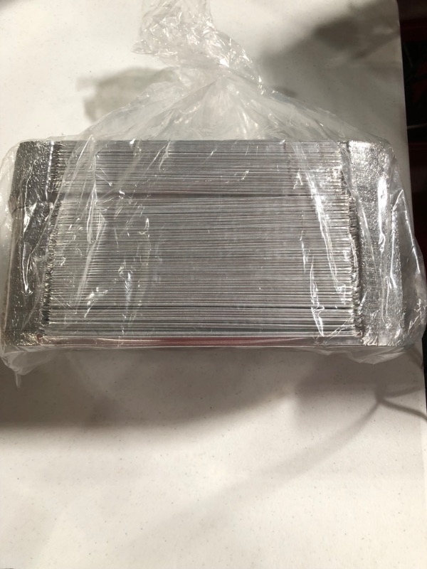 Photo 6 of 1/3 Size Foil Steam Table Pan Lid - 100/Case