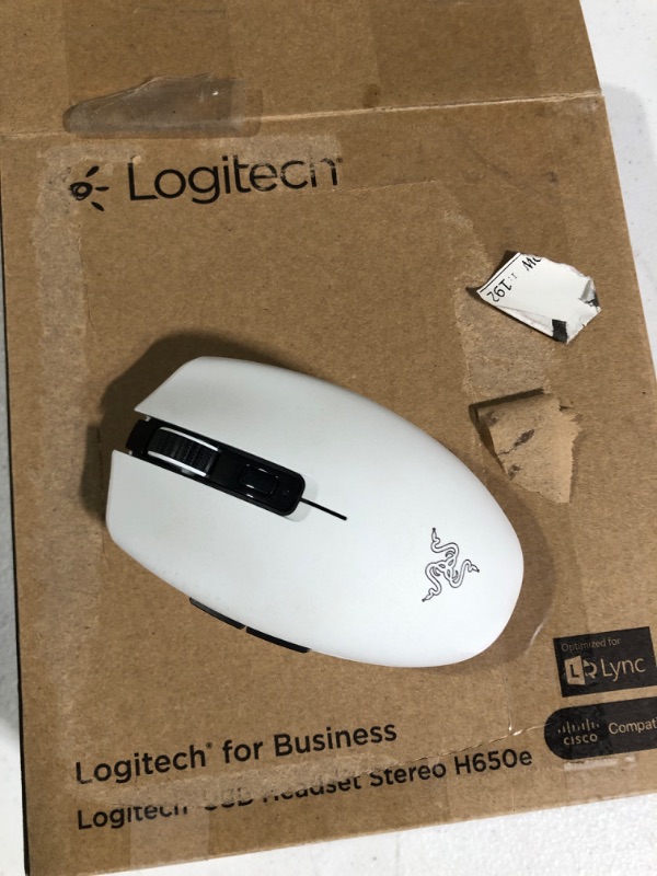 Photo 1 of *SEE NOTES* Razer Orochi V2 Mobile Wireless Gaming Mouse: Ultra Lightweight - 2 Wireless Modes - Up to 950hrs Battery Life - Mechanical Mouse Switches - 5G Advanced 18K DPI Optical Sensor - White