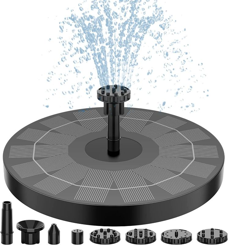 Photo 1 of AISITIN 2.5W Solar Bird Bath Fountain Pump