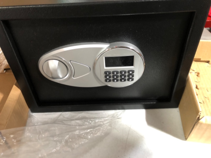 Photo 2 of Amazon Basics Steel Security Safe and Lock Box with Electronic Keypad