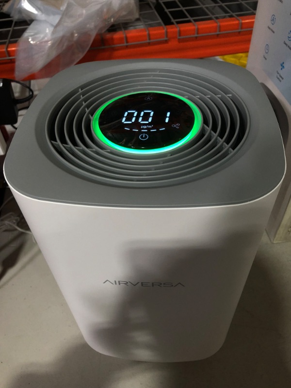 Photo 2 of Airversa HomeKit Air Purifier with Thread, ???????? ?????? ??????? ????? ???? ??? 3-Stage H13 True HEPA Filter Smart Air Cleaner 1000 sq.ft Purelle AP2 Apple Home Over Thread