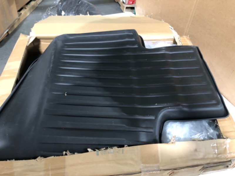 Photo 1 of SUPER LINER Tesla Model 3 Floor Mats Complete Set Custom Fit 2021 2022 2023 All-Weather Cargo Liner Rear Cargo Tray Trunk Floor Mat