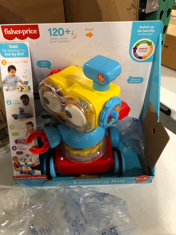 Photo 2 of *USED* Fisher-Price 4-in-1 Robot Toy, 