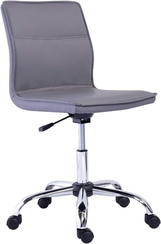 Photo 2 of Amazon Basics Modern Armless Office Desk Chair