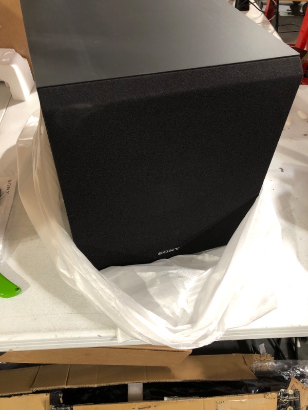 Photo 2 of Sony 115 Watt 10" Active Powered Subwoofer (Black)