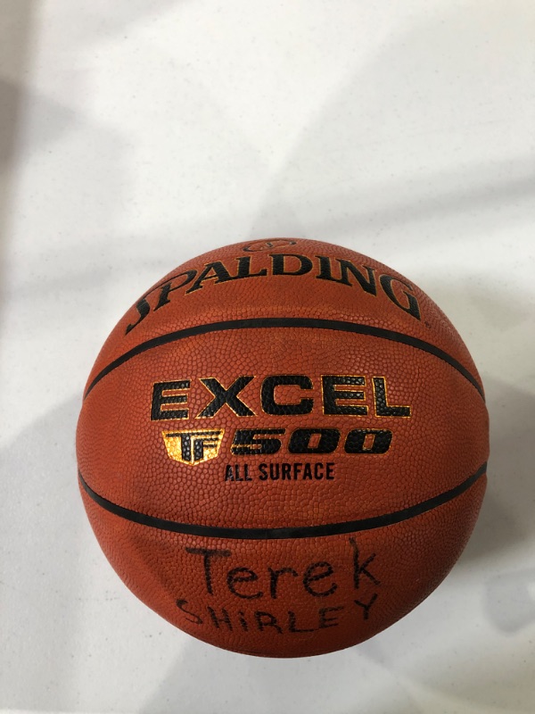 Photo 2 of -SEE NOTES-Spalding Excel TF-500 Indoor-Outdoor Basketball Official Size 7, 29.5"
