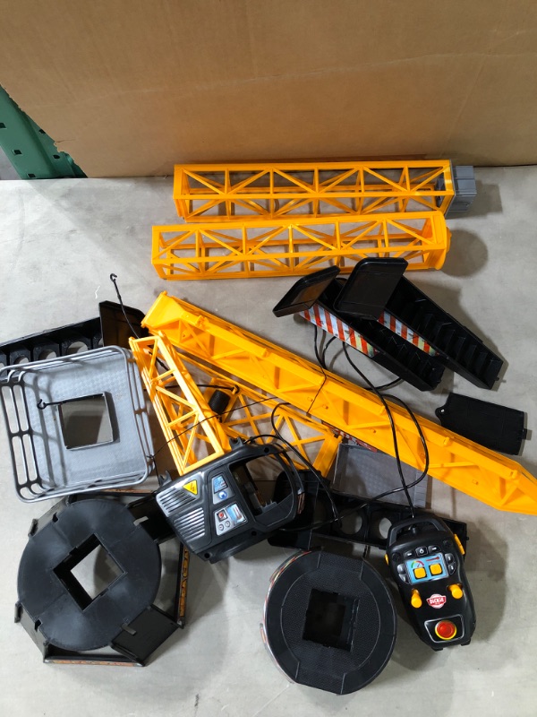 Photo 2 of Dickie Toys 48" Mega Crane and Truck Vehicle and Playset