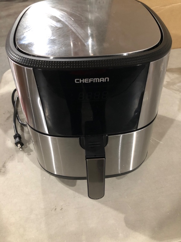 Photo 2 of *SEE NOTES* Chefman TurboTouch Air Fryer, One-Touch Digital Controls