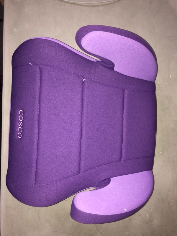 Photo 3 of Cosco Topside Child Safe Belt Positioned Backless Booster Car Seat, Purple Grape