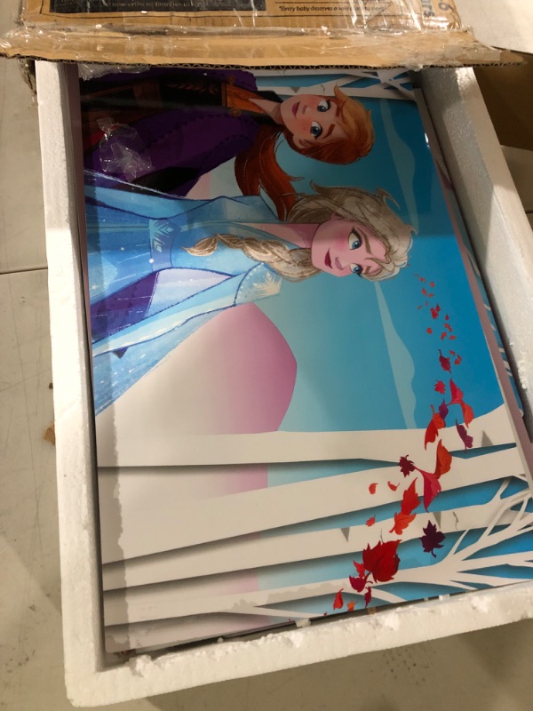 Photo 3 of Delta Children Deluxe Toy Box, Disney Frozen II