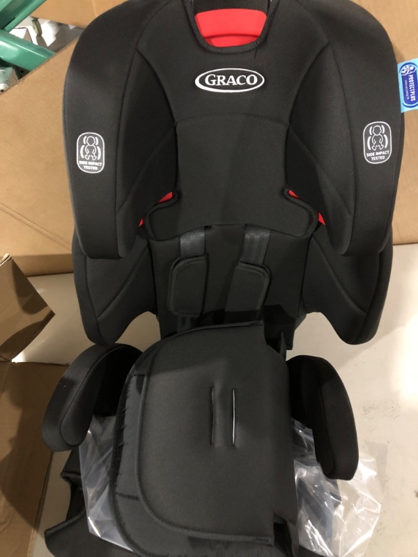 Photo 3 of *CHECK NOTES* Graco Tranzitions 3 in 1 Harness Booster Seat, Proof Tranzitions Black