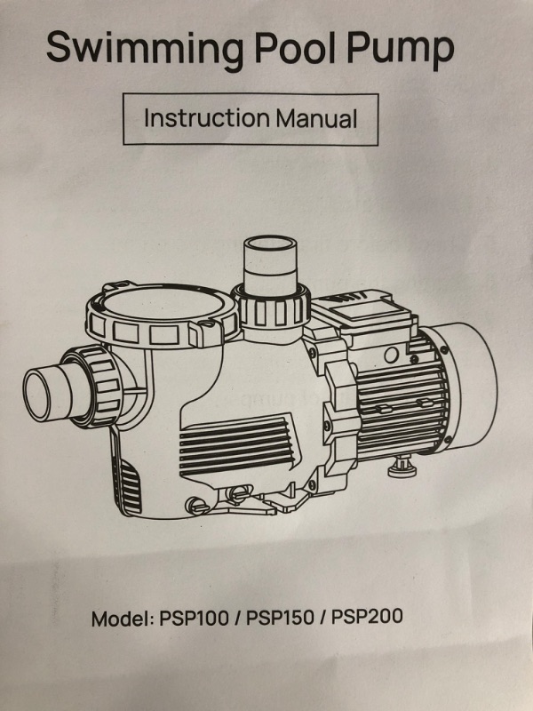 Photo 6 of Aquastrong 1 HP In/Above Ground Single Speed Pool Pump, 115V, 6100GPH, High Flow, Powerful Self Primming Pool Pump with Filter Basket