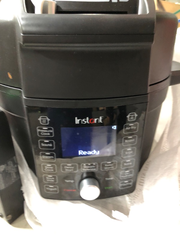 Photo 2 of **SEE NOTES**Instant Pot Duo Crisp Ultimate Lid, 13-in-1 Air Fryer and Pressure Cooker 