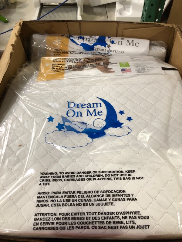 Photo 2 of **SEE NOTES**
Dream On Me Portable Crib Mattress