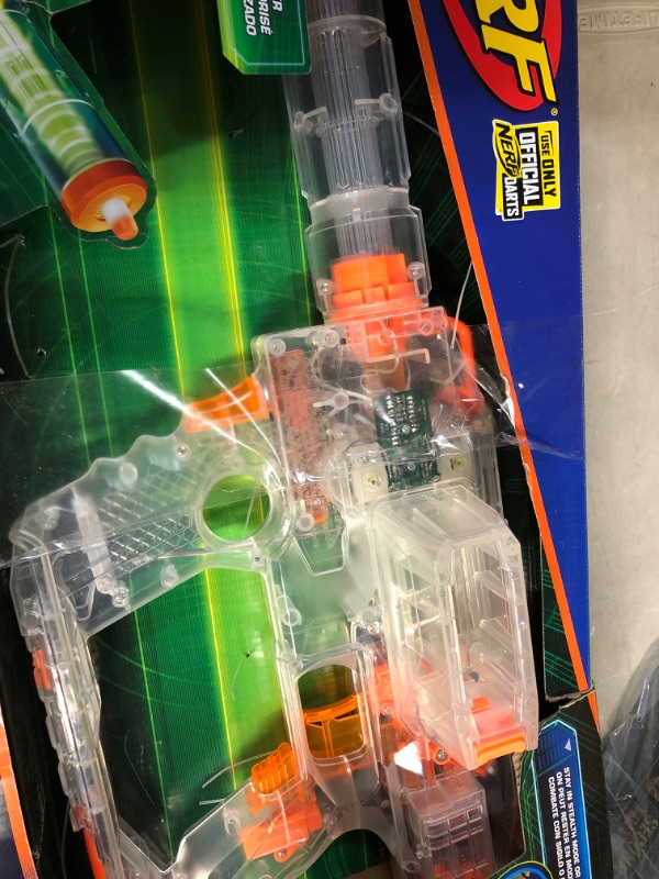 Photo 3 of **SEE NOTESS**
Nerf Modulus Ghost Ops Evader Motorized Blaster -- Light-Up