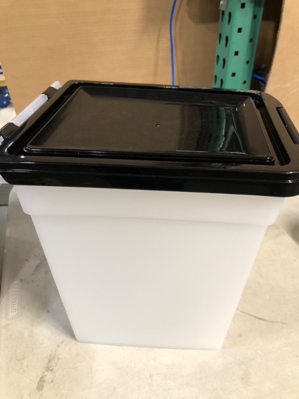 Photo 3 of 10 Lbs / 12.75 Qt WeatherPro Airtight Pet Food Storage Container