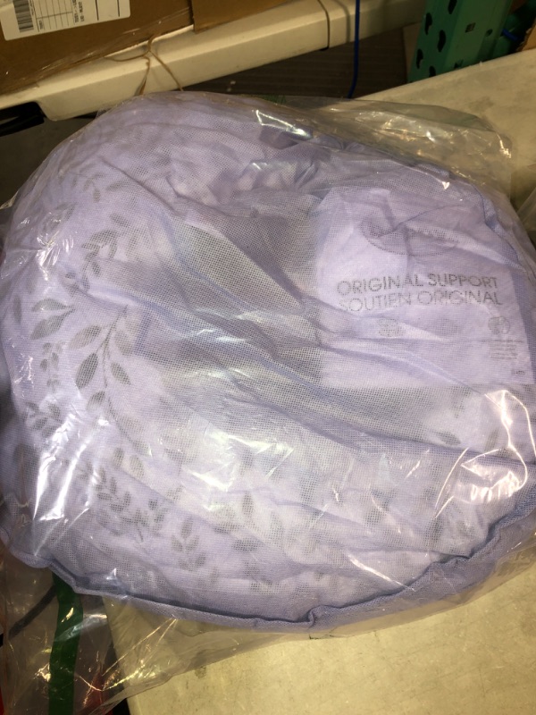 Photo 2 of  Nursing Pillow and Positioner—Original | Gray Taupe Watercolor Leaves 