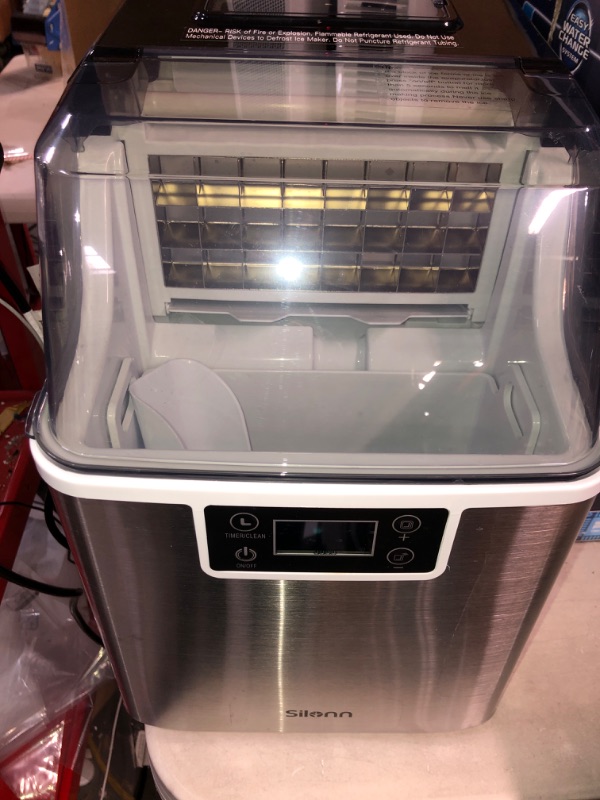 Photo 1 of  Countertop Ice Cube Ice Makers, 45lbs Per Day, Auto Self-Cleaning 