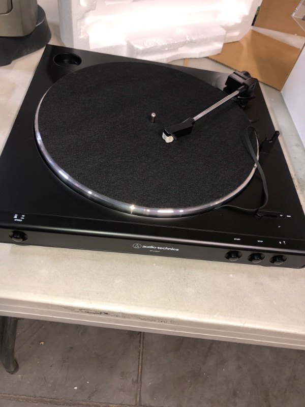 Photo 3 of  Fully Automatic Belt-Drive Stereo Turntable, Black, Hi-Fi, 2 Speed
